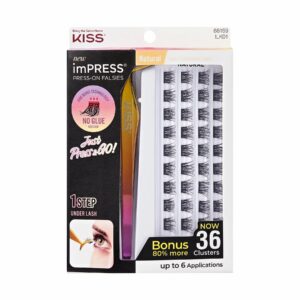 Kiss imPRESS Press-On Falsies "Natural" 36 salku! UUS!